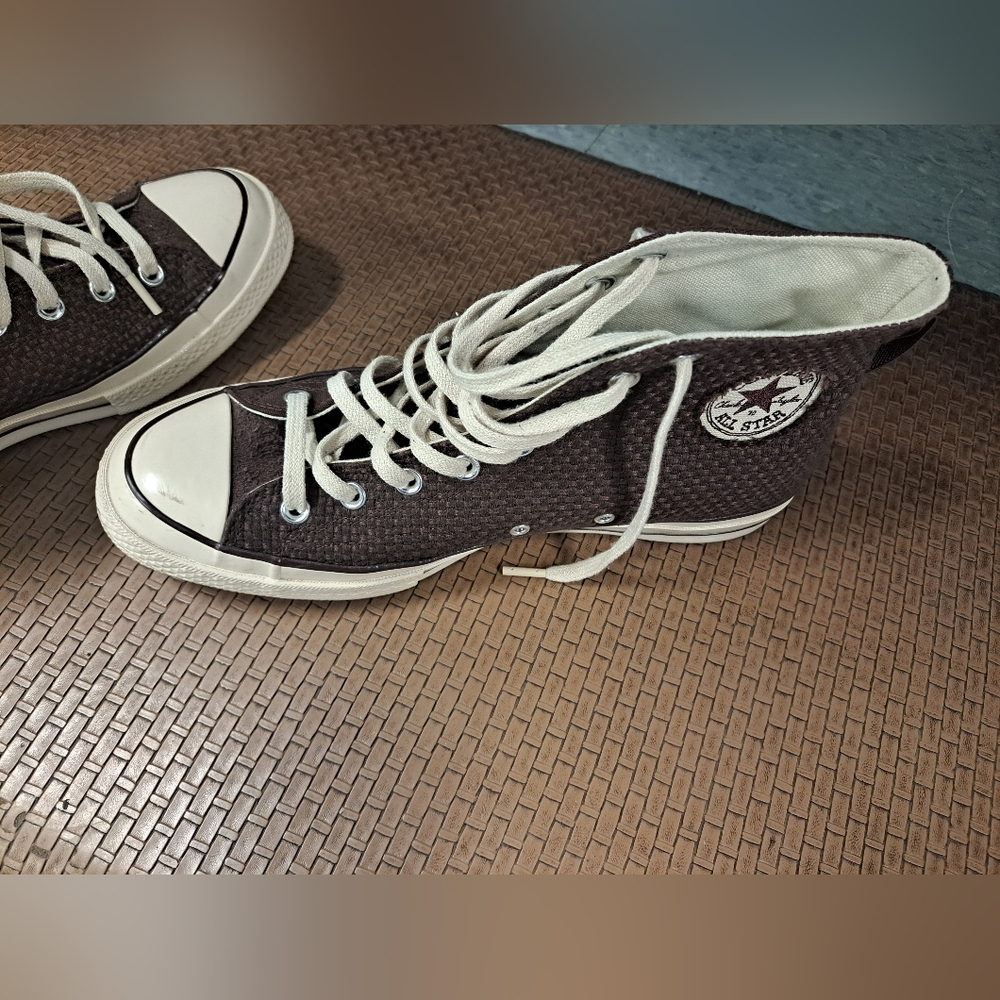 Men's Converse brown shoes size men's 11 - Picture 4 of 7